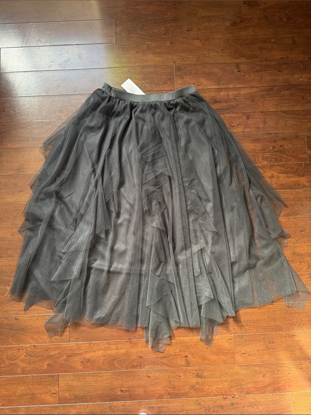 Tulle Midi Skirt